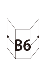 B6�T�C�Y�̐܃��[�t���b�g�쐬�̎Q�l�}