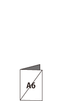 A5サイズの折リーフレット作成の参考図